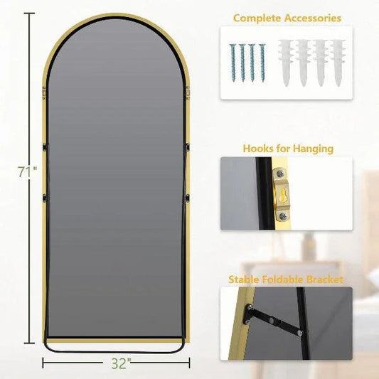 MELOMOIR Large Arched Mirror -