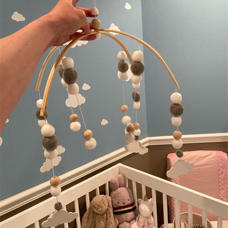 Baby Nordic Wooden Beads Wind Chimes