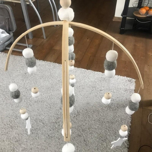 Baby Nordic Wooden Beads Wind Chimes