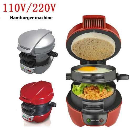 Electric Hamburger Maker and Egg Toaster