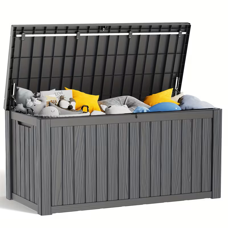 75 Gallon Heavy-Duty Outdoor Deck Box –