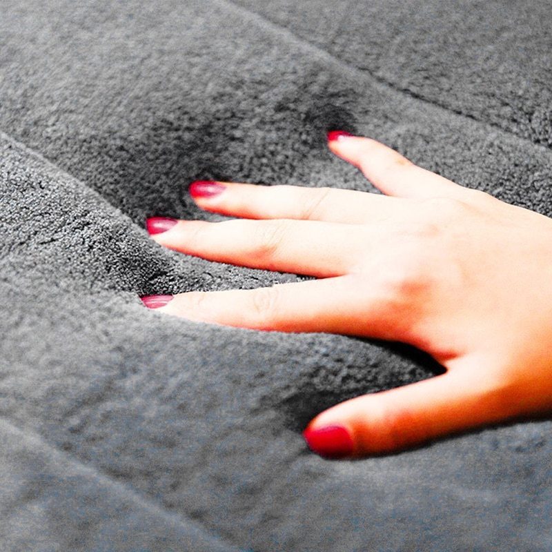 Home Bath Mat Water Absorption Non-slip Memory Foam