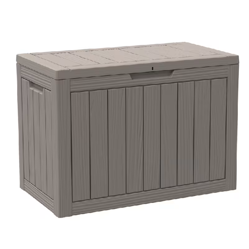 75 Gallon Heavy-Duty Outdoor Deck Box –