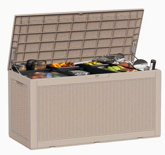 75 Gallon Heavy-Duty Outdoor Deck Box –