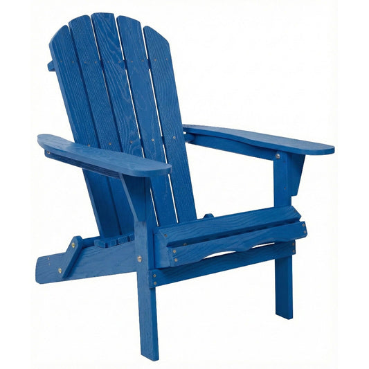 Outdoor Folding Adirondack Chair