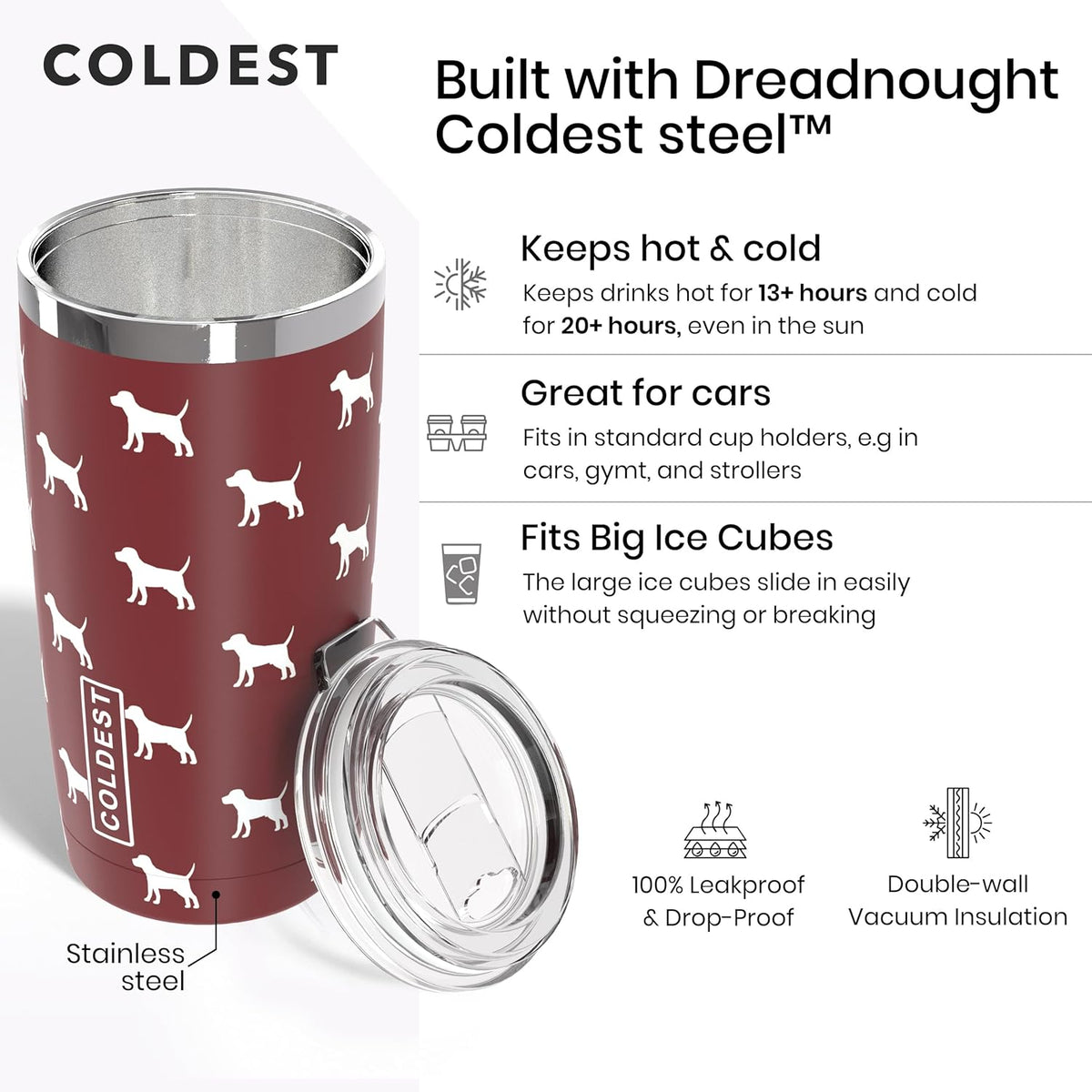 Coldest 20 oz Tumbler