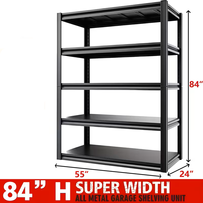 Heavy Duty Metal Garage Shelving