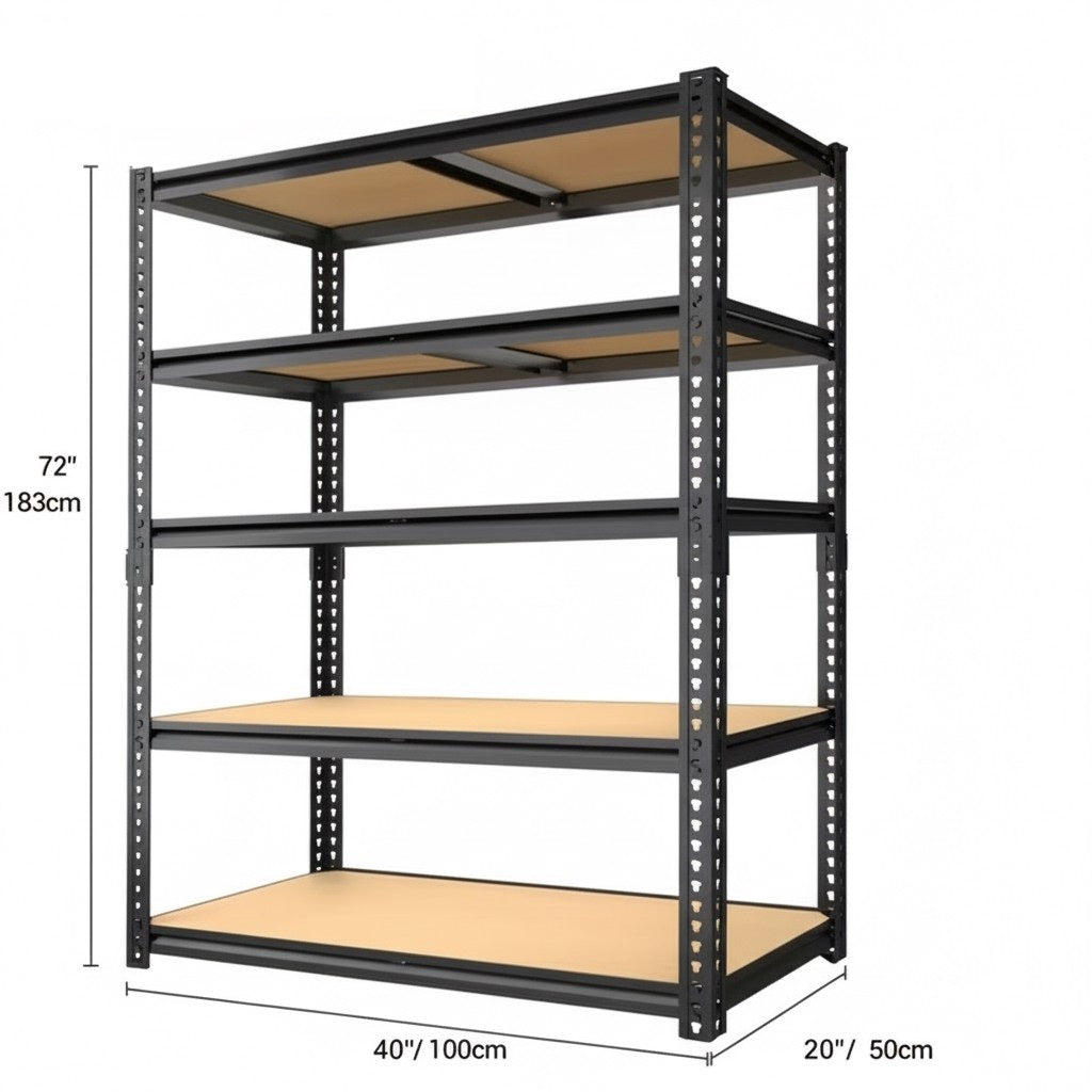 Heavy Duty Metal Garage Shelving