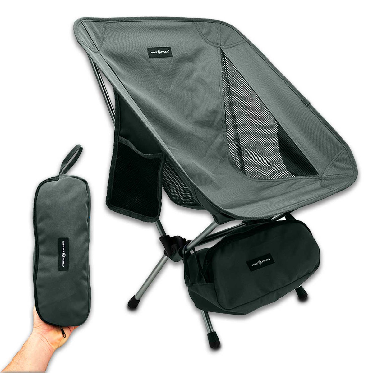 Pike Trail Ultralight Compact Outdoor Camping Tailgate Beach Chair