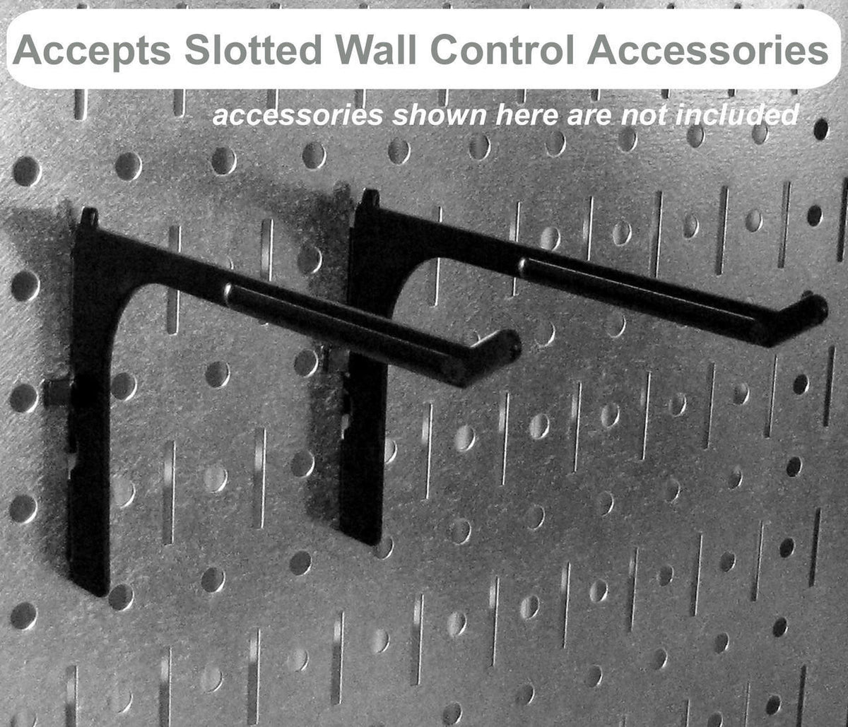 Lawn & Garden Tool Organization Wall Pegboard