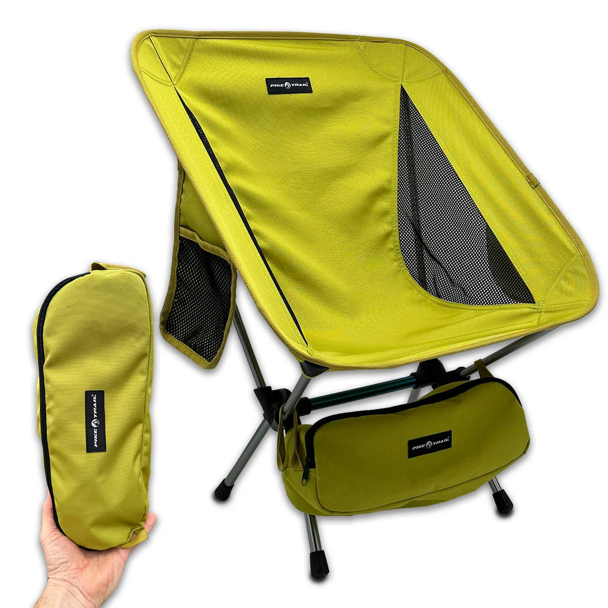 Pike Trail Ultralight Compact Outdoor Camping Tailgate Beach Chair