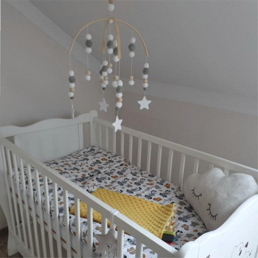Baby Nordic Wooden Beads Wind Chimes
