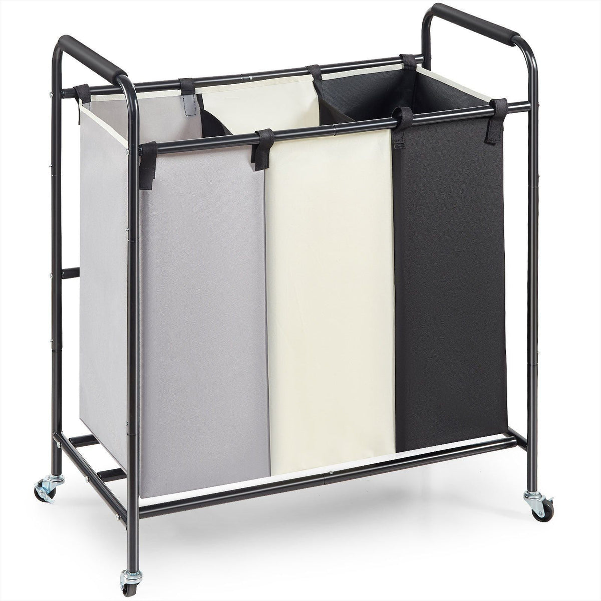 3-Section Laundry Basket,