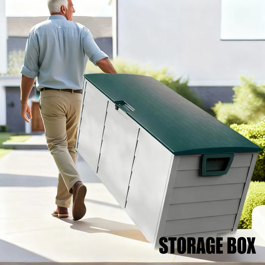 75 Gallon Heavy-Duty Outdoor Deck Box –