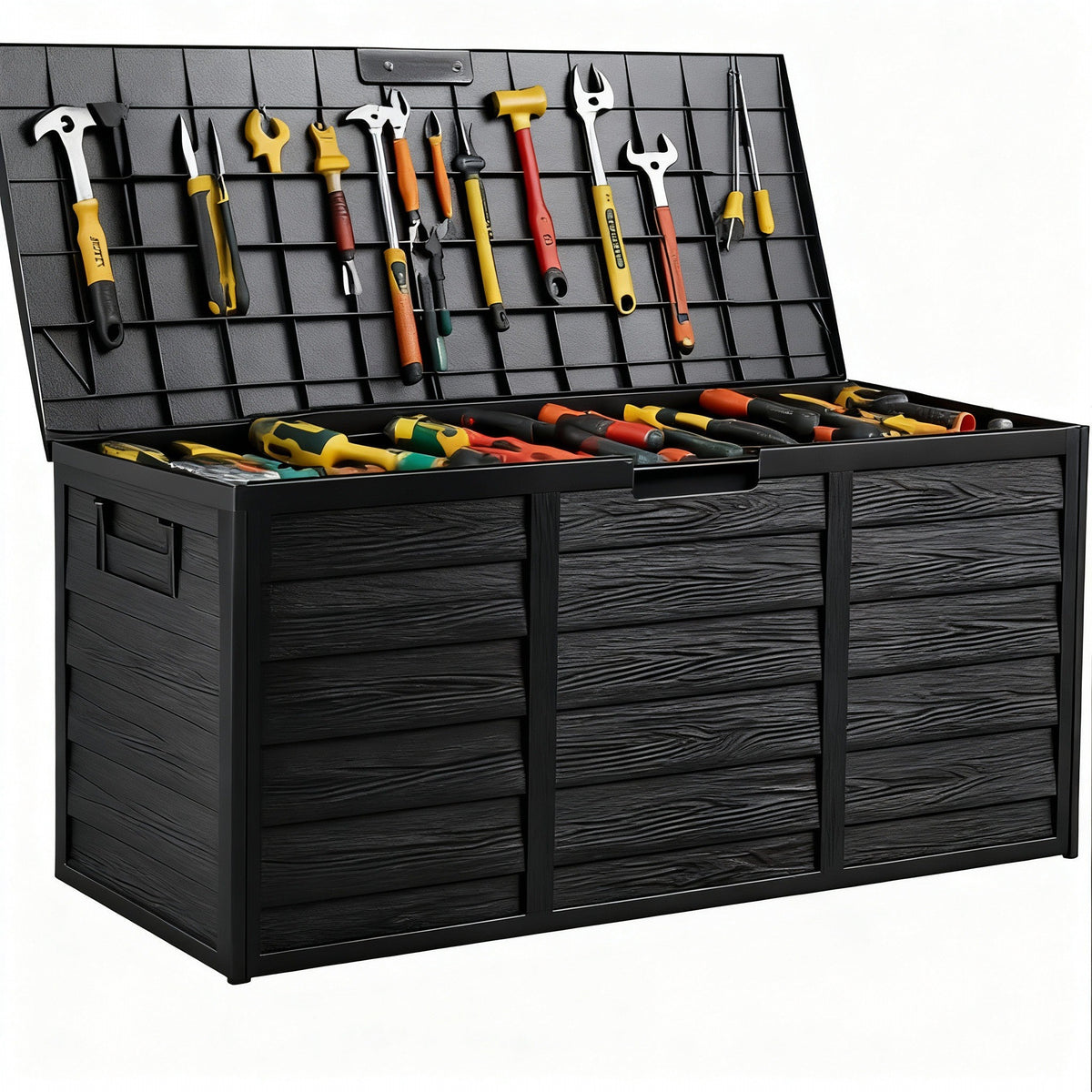75 Gallon Heavy-Duty Outdoor Deck Box –